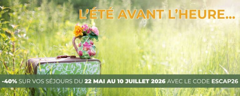 Offre spéciale Escapade de printemps dans le Quercy Offre spéciale "L'été avant l'heure"